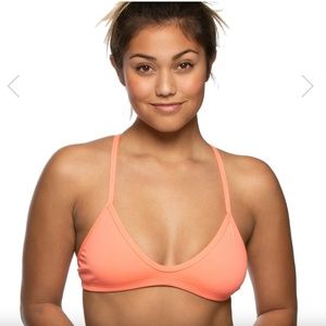 NWOT JOLYN 'Merlin 2' Bikini Top - 'Papaya' - Small